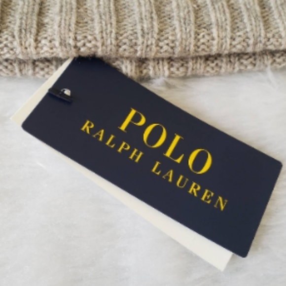 NWT Men's Ralph Lauren Polo Wide Rib Cuffed Beanie - Picture 6 of 9